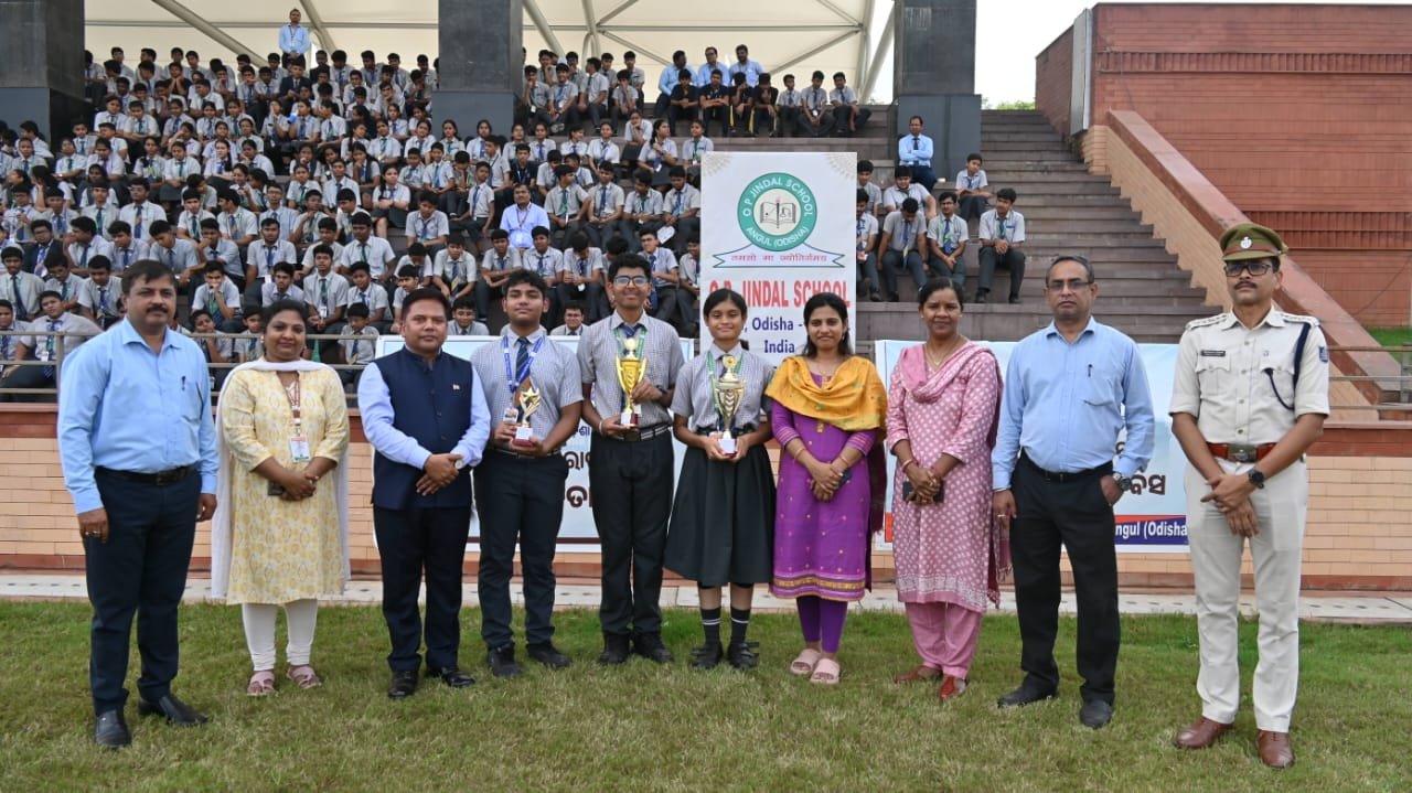 ଓ ପି ଜିନ୍ଦଲ ସ୍କୁଲ ସାଇବର ସୁରକ୍ଷା ସଚେତନତା