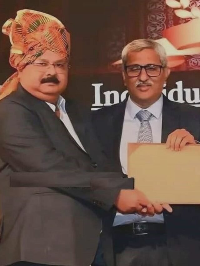 ଜିଏମ ଅଶୋକ କୁମାର ଧଳଙ୍କୁ ଜାତୀୟ ସ୍ତରର ଉତ୍କର୍ଷ ପୁରସ୍କାର